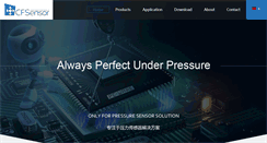 Desktop Screenshot of cfsensor.com